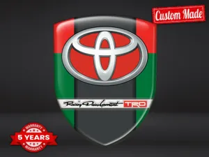 Toyota Vinilos Pared Auto Máximo Resistente Actual Chic Pro